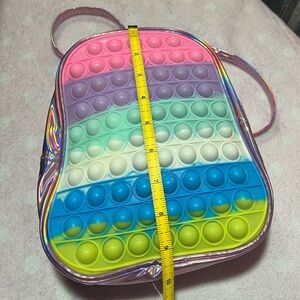 New Fidget Pop it Mini Backpack for Little Girls.